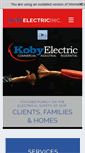Mobile Screenshot of kobyelectricinc.com